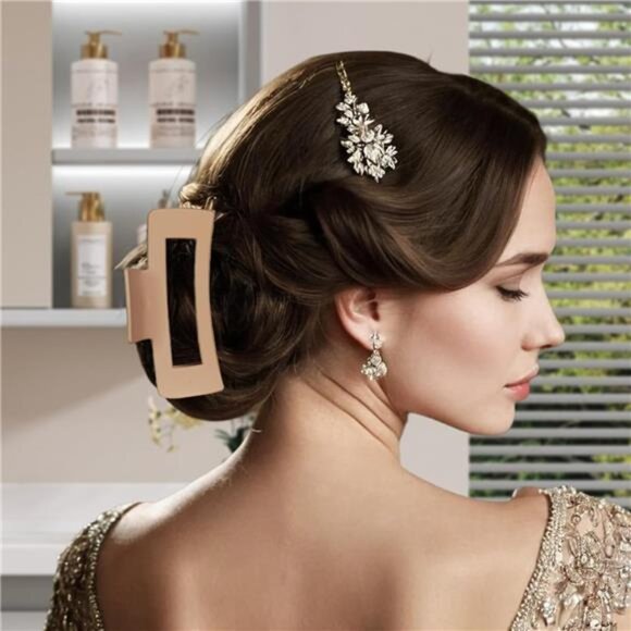 Spa headband and wristband set soft fleece skincare accessories hair clip for wo - Picture 6 of 8